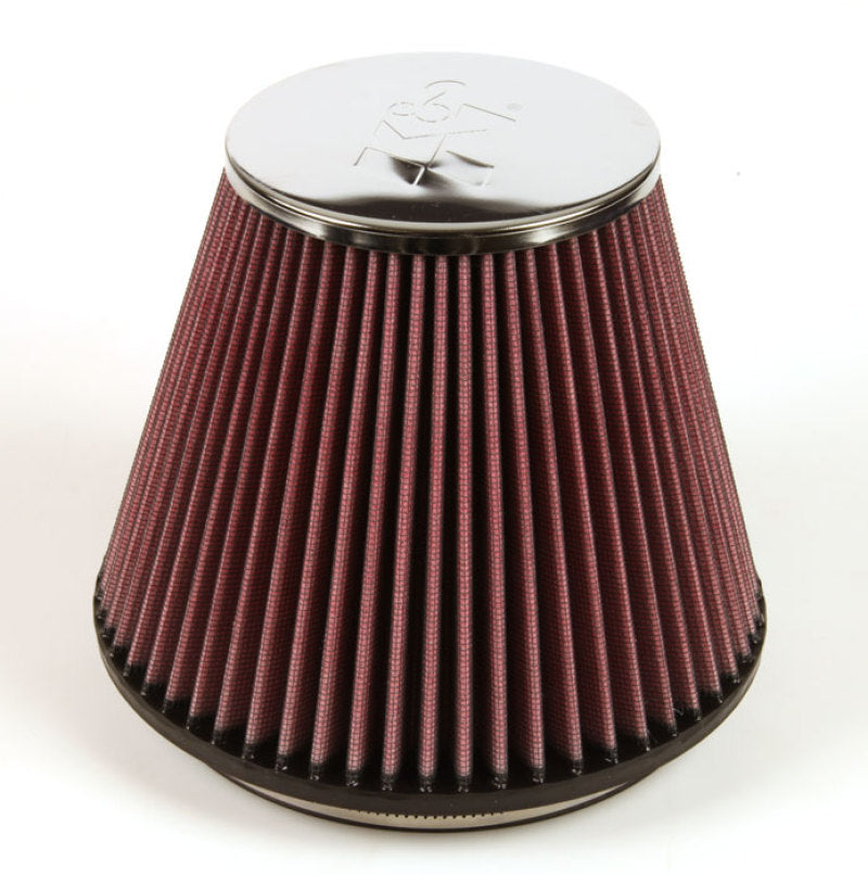 K&N Round Tapered Universal Air Filter 6in Flange ID x 7.5in Base OD x 4.5in Top OD x 6in H - Graveyard Performance