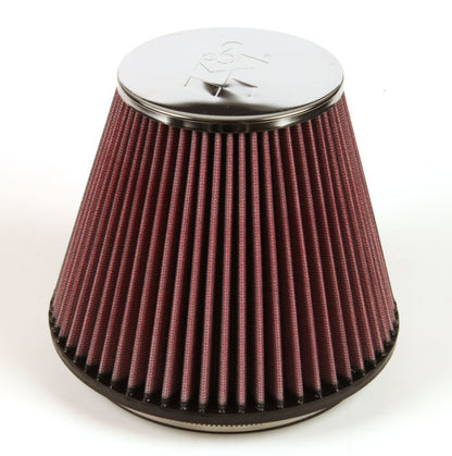 K&N Round Tapered Universal Air Filter 6in Flange ID x 7.5in Base OD x 4.5in Top OD x 6in H - Graveyard Performance