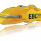 EBC Racing 05-11 Ford Focus ST (Mk2) Front Left Apollo-4 Yellow Caliper