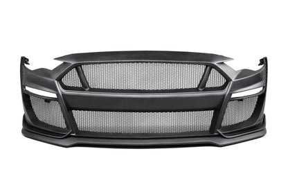 Anderson Composites 18-19 Ford Mustang Type-ST Fiberglass Front Bumper w/Lip (Req Anderson Fenders) - Graveyard Performance