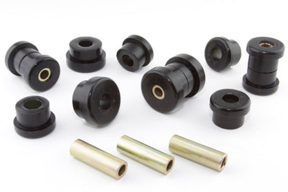 Whiteline Plus 88-00 Honda Civic / 88-9/95 CRX Rear Control Arm - Lower Inner & Outer Bushing Kit - Graveyard Performance