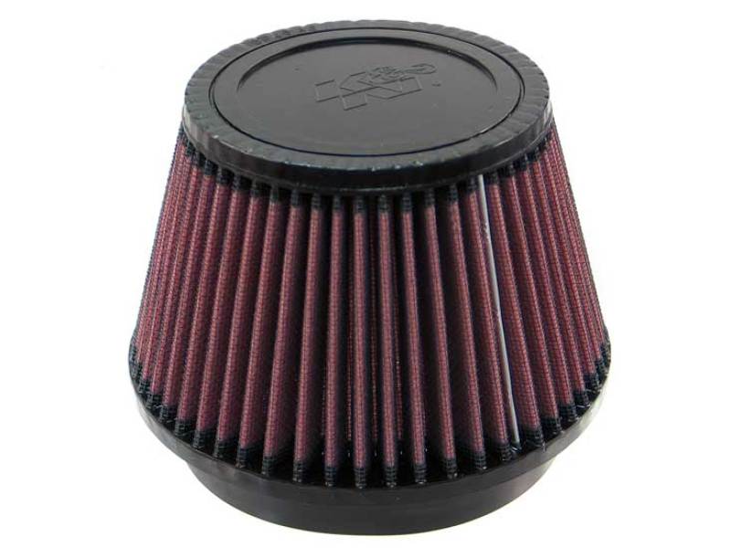 K&N Universal Rubber Filter 5in Flange ID x 6.5in Base OD x 4.5in Top OD x 4.125in Height - Graveyard Performance