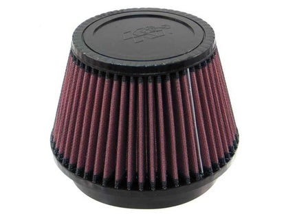 K&N Universal Rubber Filter 5in Flange ID x 6.5in Base OD x 4.5in Top OD x 4.125in Height - Graveyard Performance