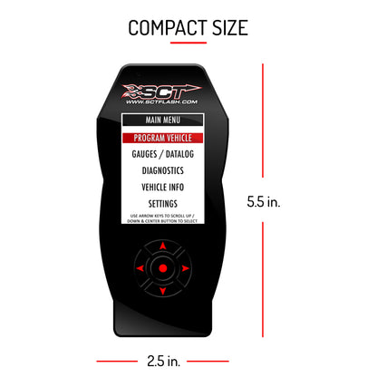 SCT Ford Cars & Trucks (Gas & Diesel) X4 Power Flash Programmer EO Certified - Graveyard Performance