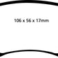 EBC 06-13 Audi A3 2.0 Turbo (Girling rear caliper) Redstuff Rear Brake Pads