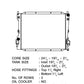 CSF 05-14 Ford Mustang Radiator