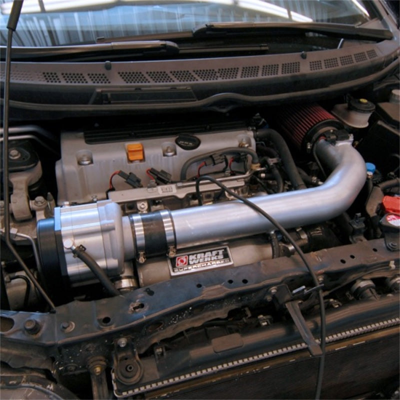 KraftWerks 06-11 Honda Civic Si Supercharger Kit w/ FlashPro - Graveyard Performance