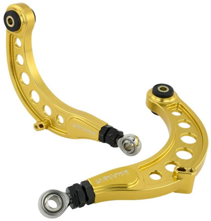 Skunk2 Pro Series 16-20 Honda Civic Gold Anodized Rear Camber Kit - Graveyard Performance