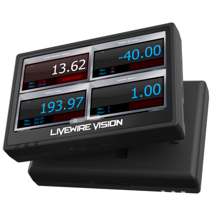 SCT Performance Livewire Vision Performance Monitor (for 1996+ Ford Vehicles) - Graveyard Performance