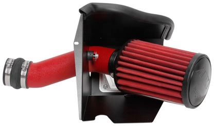 AEM 2018 Subaru WRX STI 2.5L H4 F/I Cold Air Intake System - Wrinkle Red - Graveyard Performance