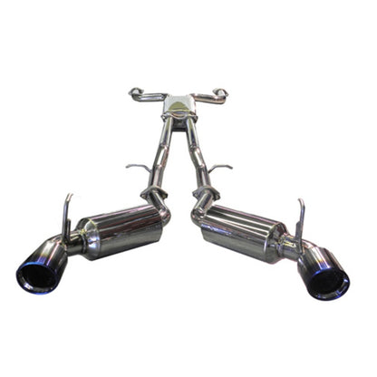 Injen 03-08 350Z Dual 60mm SS Cat-Back Exhaust w/ Built In Resonated X-Pipe - Graveyard Performance