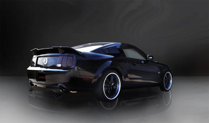 Corsa 2005-2010 Ford Mustang Shelby GT500 5.4L V8 Black Xtreme Axle-Back Exhaust - Graveyard Performance