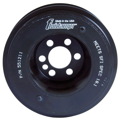 Fluidampr VW 06-08 2L FSI Motor (6 bolt hole mounting) Steel Internally Balanced Damper - Graveyard Performance