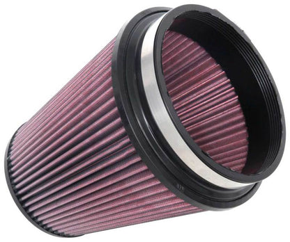 K&N Universal Clamp-On Air Filter 6in FLG / 7-1/2in B / 5in T / 8in H - Graveyard Performance