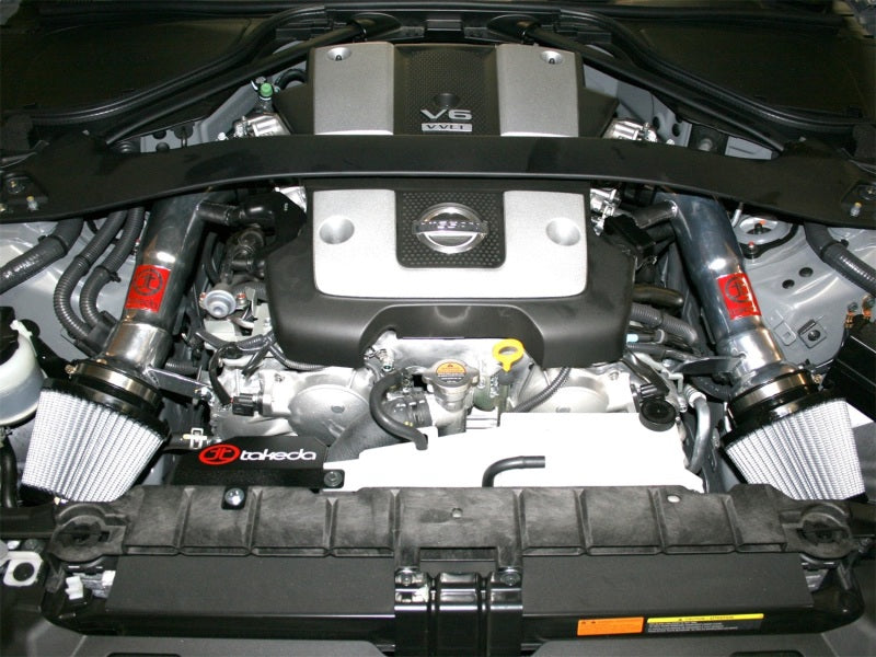 aFe Takeda Stage-2 Pro DRY S Cold Air Intake System Nissan 370Z 09-17 V6-3.7L - Graveyard Performance