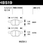 Hawk HP+ 08-09 Mazda 3 / Ford/ Volvo HP+ Street Front Brake Pads