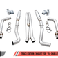 AWE Tuning 2017+ Dodge Challenger 5.7L Track Edition Exhaust - Chrome Silver Quad Tips
