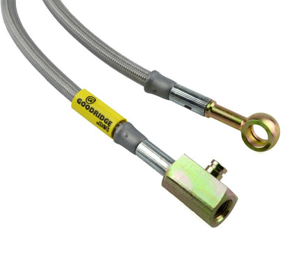 Goodridge 05-14 Ford Mustang (w/ABS) Stainless Steel Brake Line Kit - Graveyard Performance