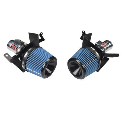 Injen 07-08 350Z 3.5L V6  Air Fusion and Air Horns Polished Short Ram Intake - Graveyard Performance