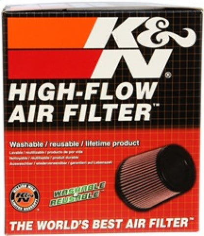 K&N Filter Universal Clamp-On Filter-Round Tapered 2.75in Flange ID x 6in Base OD x 5in Top OD - Graveyard Performance