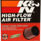 K&N Cone Filter 5in ID 6.5in base 4.5in top 5.625in height carbon fiber look