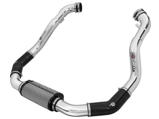 aFe Takeda Intake Stage-2 Polished Pro DRY S 09-17 Nissan 370Z V6 3.7L - Graveyard Performance