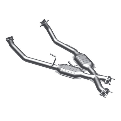 MagnaFlow Conv DF Mustang X-Pipe 86-93 50-Sta - Graveyard Performance