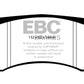 EBC Ford Saleen Mustang Alcon front calipers Bluestuff Front Brake Pads