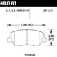Hawk 10 Hyundai Genesis Coupe (w/o Brembo Breaks) HPS Street Front Brake Pads