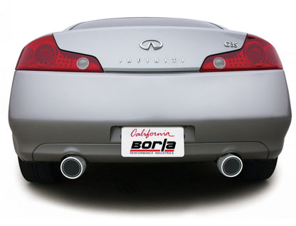 Borla 03-07 G35 Coupe Cat-back Exhaust - Graveyard Performance