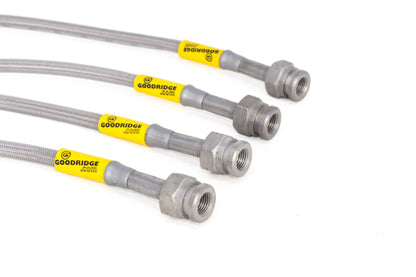Goodridge 04-13 Mazda 3/Mazdaspeed3 Stainless Steel Brake Line Kit - Graveyard Performance