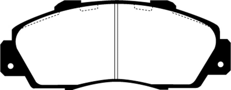 EBC 97 Acura CL 3.0 Yellowstuff Front Brake Pads - Graveyard Performance