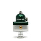 Fuelab 575 High Pressure Adjustable Mini FPR Blocking 25-65 PSI (1) -6AN In (2) -6AN Out - Green