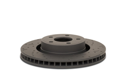 Hawk Talon 1997 Acura Integra GS Drilled and Slotted Rear Brake Rotor Set - Graveyard Performance