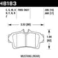 Hawk 94-04 Ford Mustang Performance Ceramic Street Rear Brake Pads