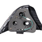 ANZO 2004-2005 Honda Civic LED Taillights Black