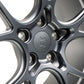 Titan 7 T-CS5 18x9.5 5x114.3 +40 Offset / 73 CB Satin Titanium Wheel (Hub Ring Req.)