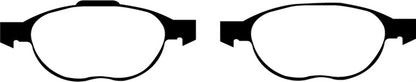 EBC 12+ Ford C-Max 2.0 Hybrid Redstuff Front Brake Pads - Graveyard Performance