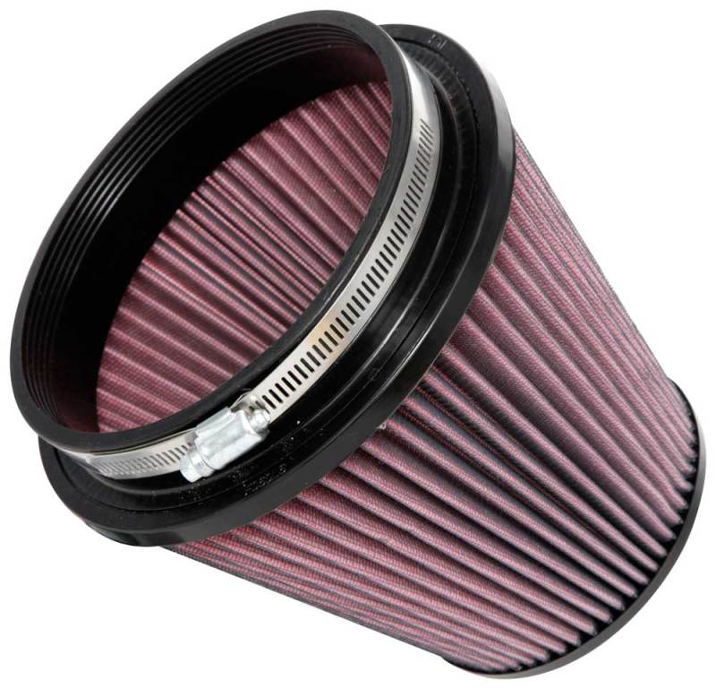 K&N Universal Clamp-On Air Filter 6in FLG / 7-1/2in B / 5in T / 6-1/2in H - Graveyard Performance