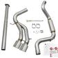 aFe POWER Takeda 3in 304 SS Cat-Back Exhaust w/ Polished Tips 13-17 Ford Focus ST L4-2.0L (t)