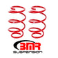 BMR 15-17 S550 Mustang Front Performance Version Lowering Springs - Red