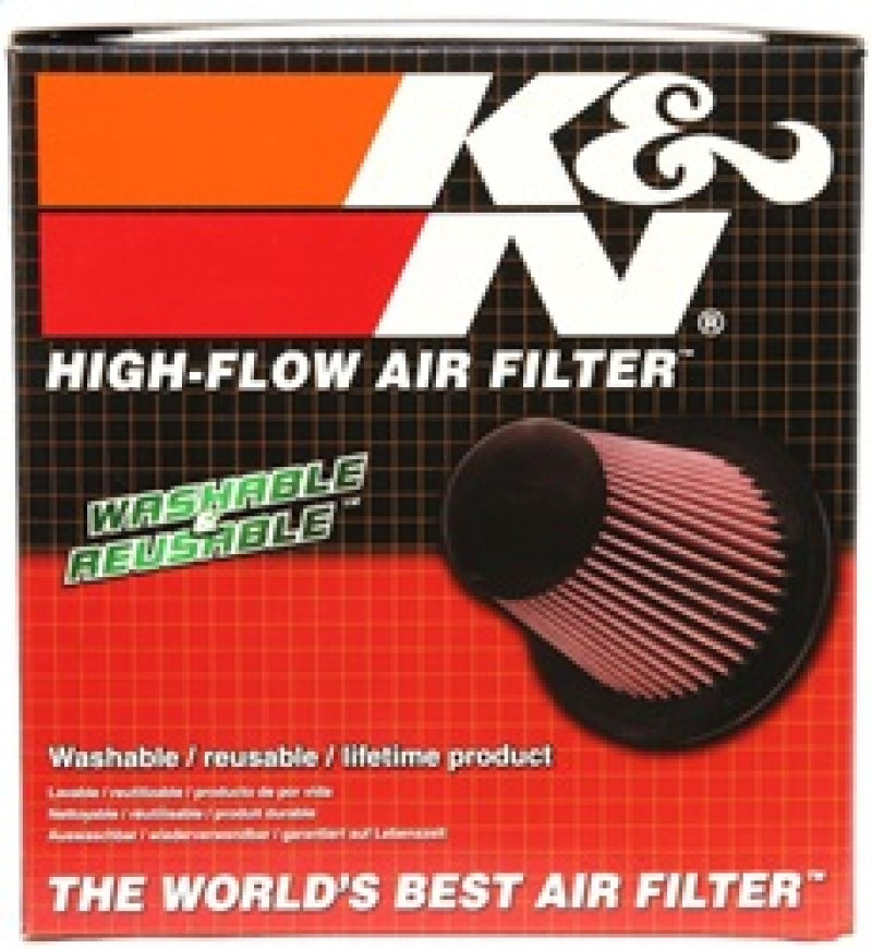K&N Universal Clamp-On Air Filter 6in FLG / 7-1/2in B / 5in T / 6-1/2in H - Graveyard Performance