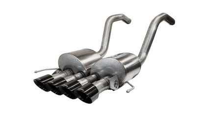Corsa 2015-2019 Chevrolet Corvette C7 Z06 6.2L 2.75in Xtreme Axle-Back w/ Dual NPP & Quad Black Tips - Graveyard Performance