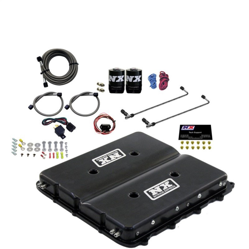 Nitrous Express Nitrous Kit w/Billet LT4 Supercharger Lid w/o Bottle - Graveyard Performance