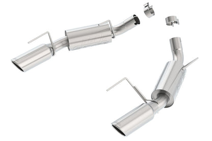Borla 2010 Mustang GT 4.6L S-type Exhaust (rear section only) - Graveyard Performance