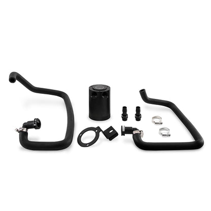 Mishimoto 2015+ Ford Mustang EcoBoost Baffled Oil Catch Can Kit - Black - Graveyard Performance