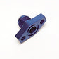 Russell Performance -10 AN Blue Oil Drain to Male Fitting (Includes Viton O-ring)