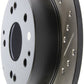 StopTech 02-06 Acura RSX Incl. Type S / 97-01 Integra Type R Slotted & Drilled Left Rear Rotor