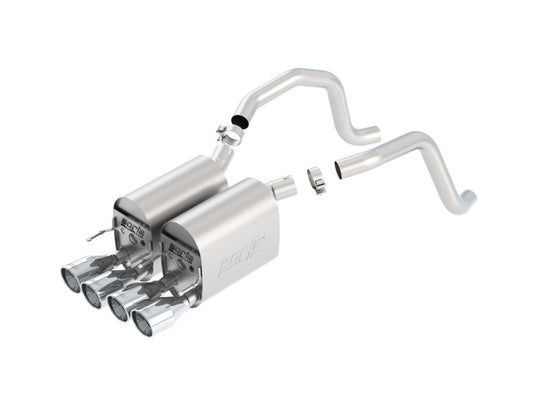 Borla 05-08 Corvette Coupe/Conv 6.0L/6.2L 8cyl AT/MT 6spd S-Type II SS Exhaust (rear section only) - Graveyard Performance