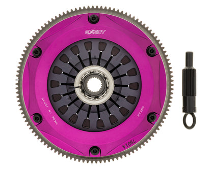 Exedy 2008-2015 Mitsubishi Lancer Evolution GSR L4 Hyper Triple Cerametallic Clutch Rigid Disc - Graveyard Performance